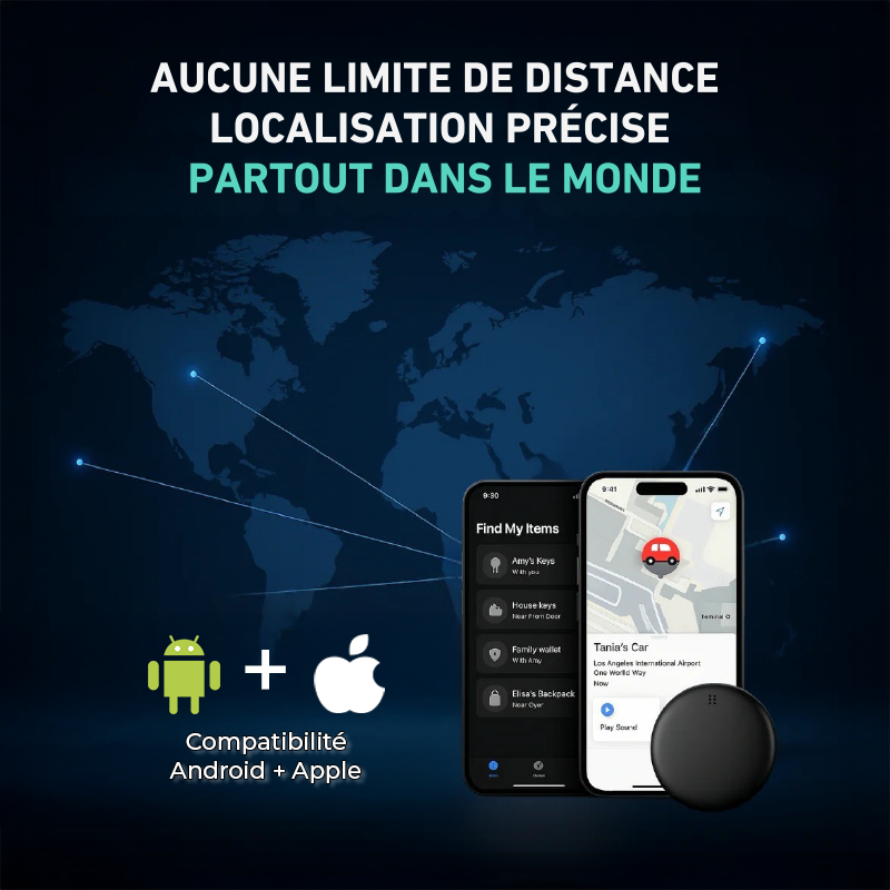 T300 - Balise GPS Sans Abonnement (Apple/Android)
