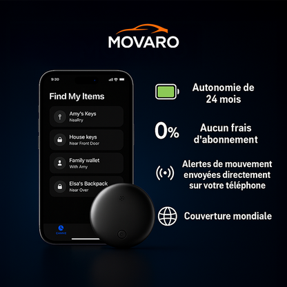 T300 - Balise GPS Sans Abonnement (Apple/Android)